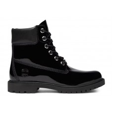 Женские Timberland 6 Premium Waterproof Boot Patent Black (W)