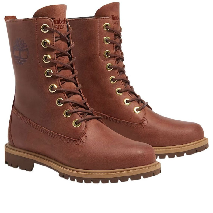 Timberland 8 Premium Waterproof Boot Brown Full-Grain (W) - женская сетка размеров Timberland 8 Premium Waterproof Boot Brown Full-Grain (W) - женская сетка размеров