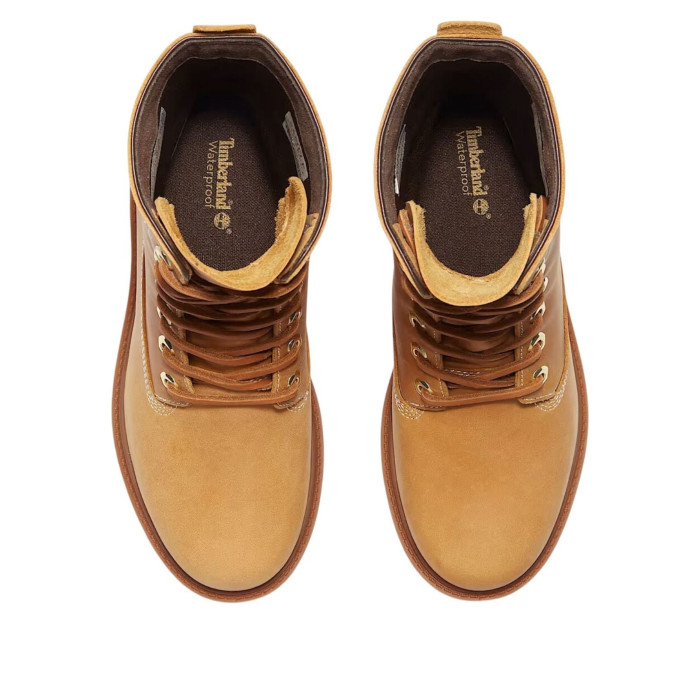Timberland 8 Premium Waterproof Boot Wheat Full-Grain (W) - женская сетка размеров Timberland 8 Premium Waterproof Boot Wheat Full-Grain (W) - женская сетка размеров