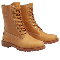 Женские Timberland 8 Premium Waterproof Boot Wheat Full-Grain (W)