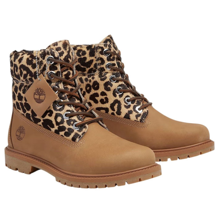 Timberland 6 Premium Boot Leopard Print Beige Nubuck (W) - женская сетка размеров Timberland 6 Premium Boot Leopard Print Beige Nubuck (W) - женская сетка размеров