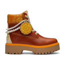Женские Timberland Stone Street Platform 6 Waterproof Boot Día de Muertos Rust (W)