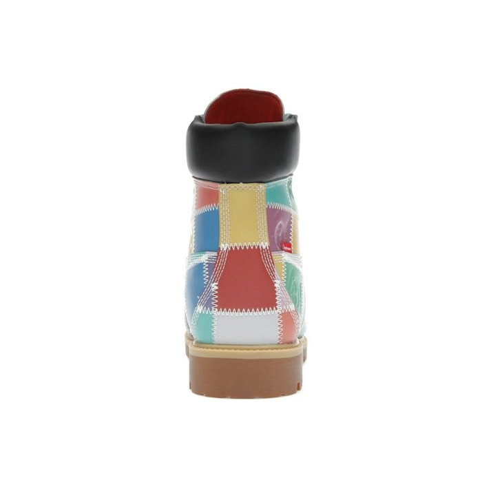 Supreme x Timberland 6 Inch Premium Waterproof Boot Patchwork - Multi-Color - мужская сетка размеров Supreme x Timberland 6 Inch Premium Waterproof Boot Patchwork - Multi-Color - мужская сетка размеров