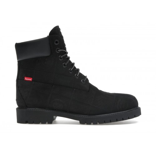 Timberland 6 Premium Waterproof Boot Supreme Black - мужская сетка размеров
