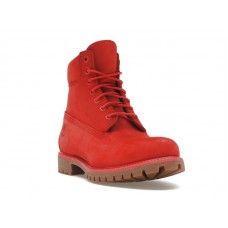 Timberland 6 Premium Waterproof Boot 50th Anniversary Medium Red Nubuck