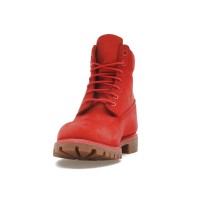 Timberland 6 Premium Waterproof Boot 50th Anniversary Medium Red Nubuck