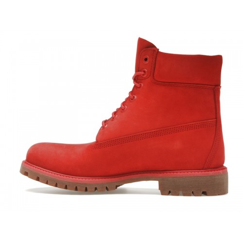 Timberland 6 Premium Waterproof Boot 50th Anniversary Medium Red Nubuck - мужская сетка размеров Timberland 6 Premium Waterproof Boot 50th Anniversary Medium Red Nubuck - мужская сетка размеров