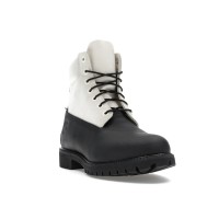 Timberland 6 Ski School Premium Waterproof Boot Black Helcor Leather White