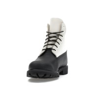 Timberland 6 Ski School Premium Waterproof Boot Black Helcor Leather White