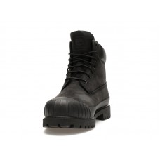 Timberland 6" Boot Premium Bee Line Rubber Toe WP Black Nubuck