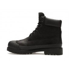 Timberland 6" Boot Premium Bee Line Rubber Toe WP Black Nubuck