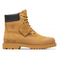 Женские Timberland 6" Boot Premium Bee Line Rubber Toe WP Wheat Nubuck (W)