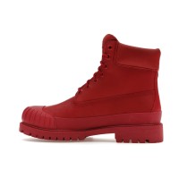 Женские Timberland 6" Boot Premium Bee Line Rubber Toe WP Red Nubuck (W)
