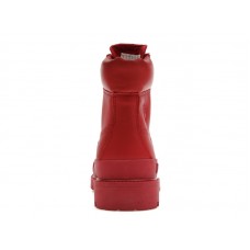 Женские Timberland 6" Boot Premium Bee Line Rubber Toe WP Red Nubuck (W)