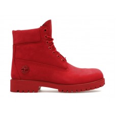 Timberland 6" Heritage Premium Waterproof Boot Dark Red Nubuck