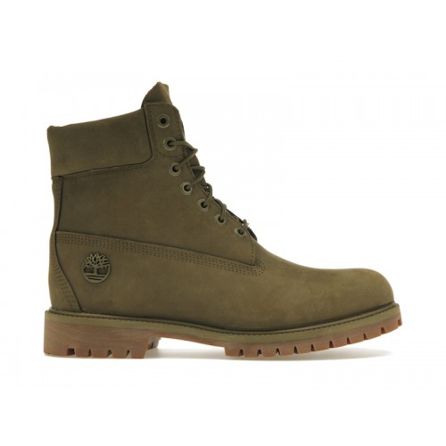 Timberland 6" Heritage Premium Waterproof Boot Olive Nubuck - мужская сетка размеров