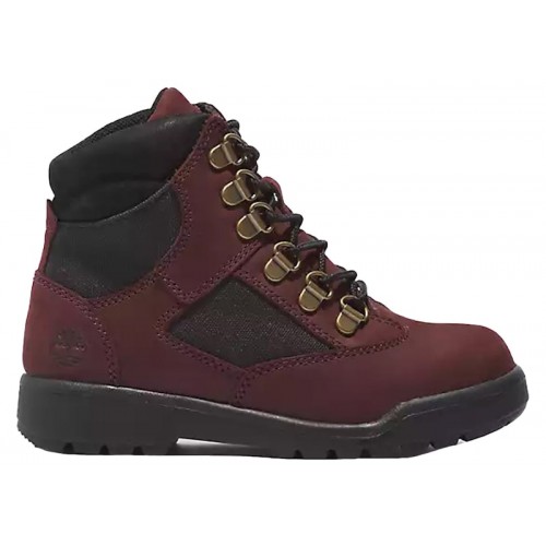 Timberland Field Boot Lace Up Dark Port (GS) - подростковая сетка размеров