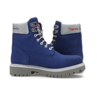 Timberland PRO 6 Soft Toe Work Boot Pabst Blue Ribbon Blue Nubuck