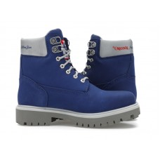 Timberland PRO 6 Soft Toe Work Boot Pabst Blue Ribbon Blue Nubuck