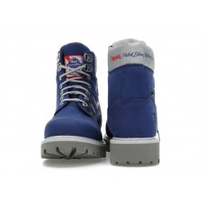 Timberland PRO 6 Soft Toe Work Boot Pabst Blue Ribbon Blue Nubuck