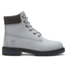 Подростковые Timberland 6 Premium Waterproof Boot Alpine Glacier Grey (GS)
