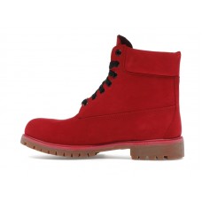 Timberland 6 Premium Waterproof Boot Medium Red Black