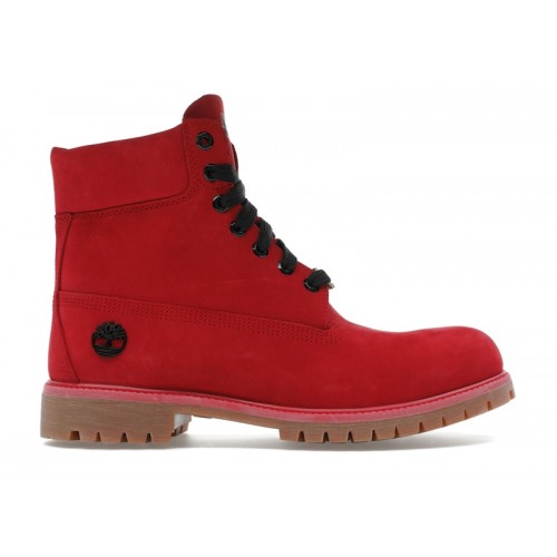 Timberland 6 Premium Waterproof Boot Medium Red Black - мужская сетка размеров