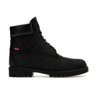 Timberland 6 Premium Waterproof Boot Supreme Diamond Plate Black