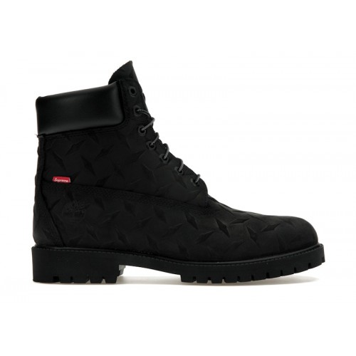 Timberland 6 Premium Waterproof Boot Supreme Diamond Plate Black - мужская сетка размеров