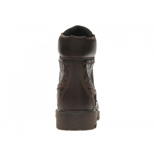 Timberland 6 Premium Boot Woven Dark Brown - мужская сетка размеров