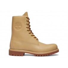 Timberland 8 Premium Waterproof Boot Founders Collection Beige Full-Grain