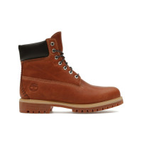 Timberland 6 Premium Waterproof Boot Rust Full Grain Dark Grey
