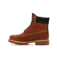 Timberland 6 Premium Waterproof Boot Rust Full Grain Dark Grey