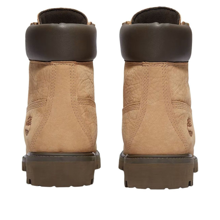 Timberland 6 Premium Waterproof Boot Beige Nubuck Dark Brown - мужская сетка размеров Timberland 6 Premium Waterproof Boot Beige Nubuck Dark Brown - мужская сетка размеров