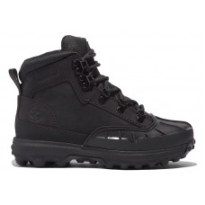Подростковые Timberland Rubber Toe Waterproof Boot Black (GS)