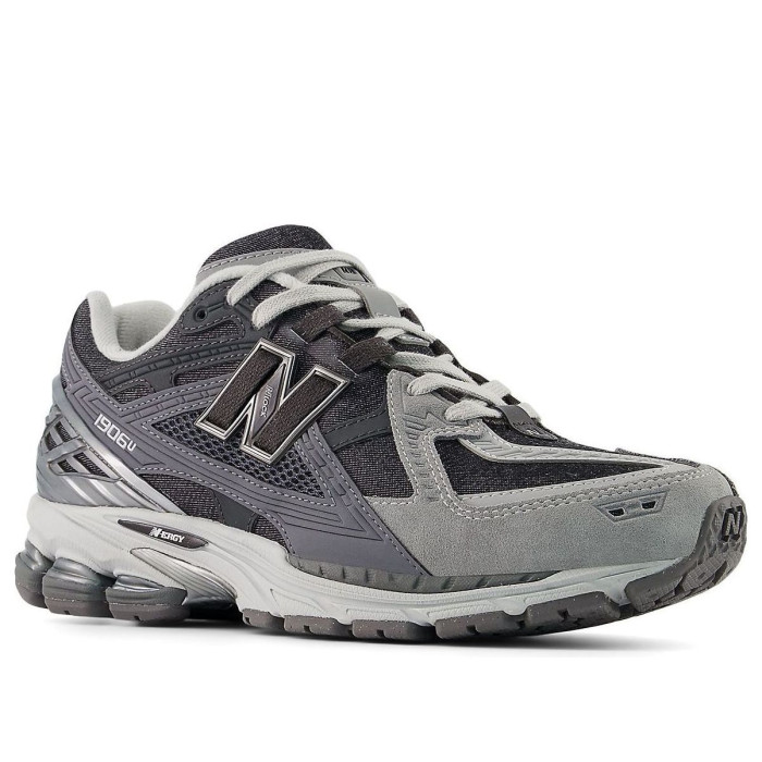 New Balance 1906R Black Grey - мужская сетка размеров New Balance 1906R Black Grey - мужская сетка размеров