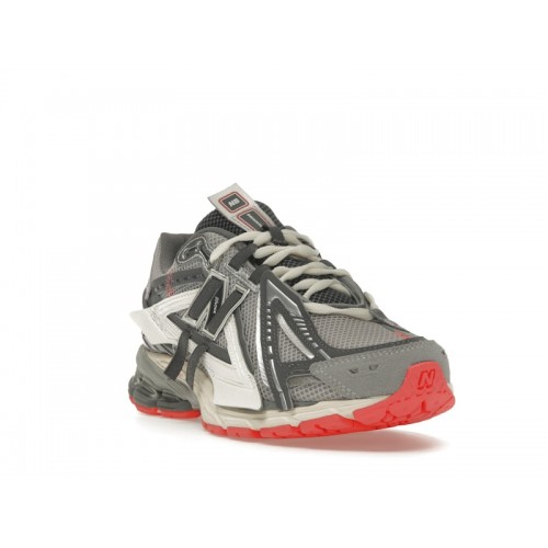 Кроссы New Balance 1906A Slate Grey Drift Red - мужская сетка размеров