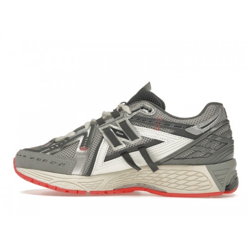 Кроссы New Balance 1906A Slate Grey Drift Red - мужская сетка размеров