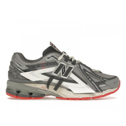 Кроссы New Balance 1906A Slate Grey Drift Red - мужская сетка размеров