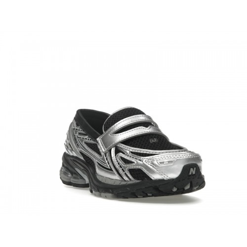 Кроссы New Balance 1906L Silver Metallic Black - мужская сетка размеров