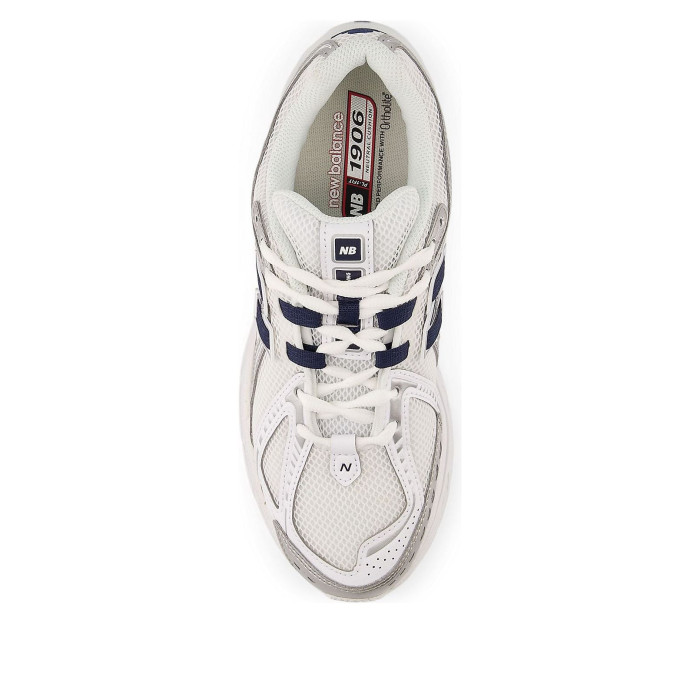 New Balance 1906R White Navy Silver Metallic - мужская сетка размеров New Balance 1906R White Navy Silver Metallic - мужская сетка размеров