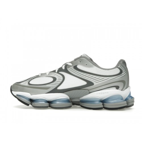 New Balance ABZORB 2000 White Silver Metallic - мужская сетка размеров New Balance ABZORB 2000 White Silver Metallic - мужская сетка размеров