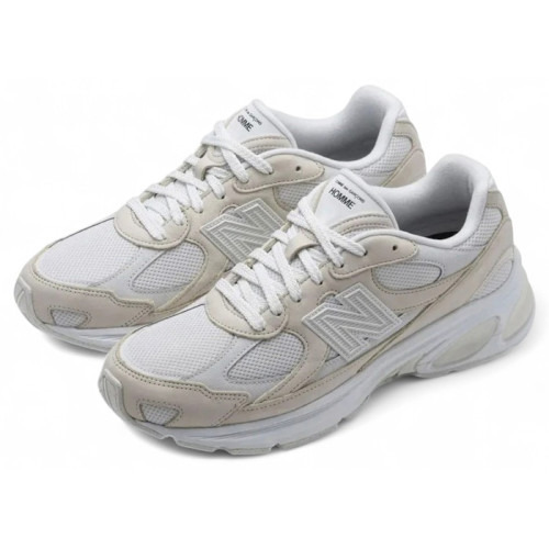 Comme des Garçons Homme x New Balance ABZORB 2010 White - мужская сетка размеров
