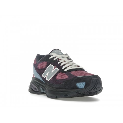 Кроссы New Balance 2010 Kith Purple Black - мужская сетка размеров