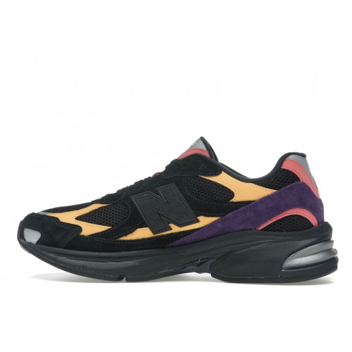 Кроссы New Balance 2010 Kith Black Multi - мужская сетка размеров