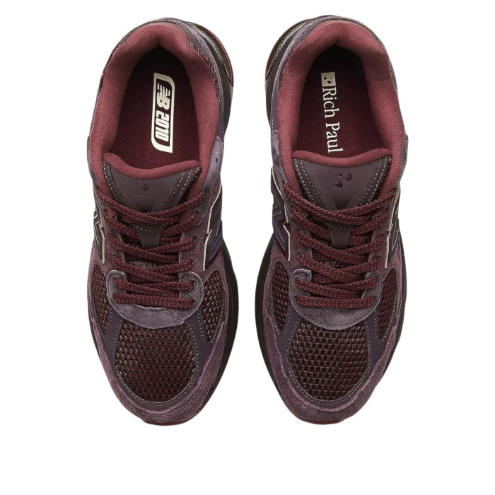 Rich Paul x New Balance 2010 Plum Brown - мужская сетка размеров Rich Paul x New Balance 2010 Plum Brown - мужская сетка размеров
