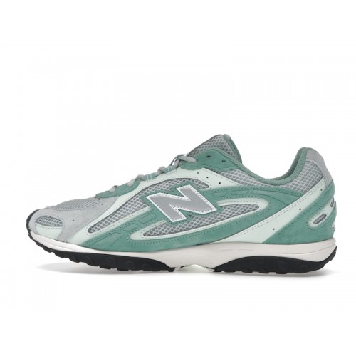 Кроссы New Balance 204L Kith Green Silver - мужская сетка размеров
