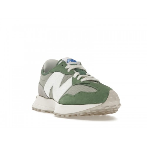 Кроссы New Balance 327 Mallard Green Olivine - мужская сетка размеров