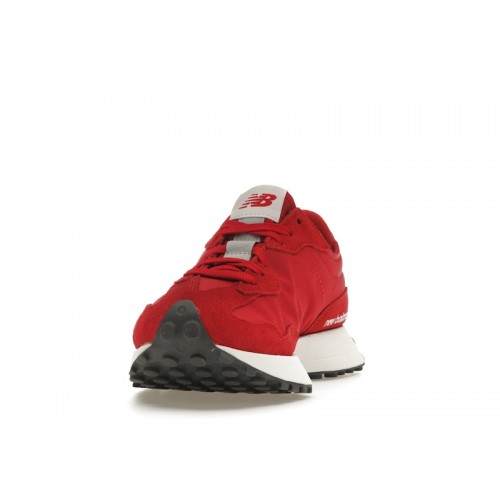 Кроссы New Balance 327 Red White - мужская сетка размеров