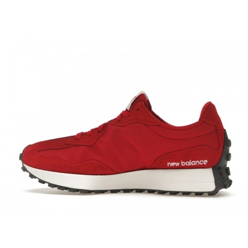 Кроссы New Balance 327 Red White - мужская сетка размеров